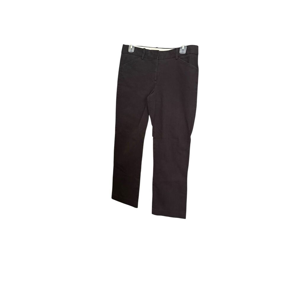 THEORY Y2K Pants Stretch Women’s 6 Black Ankle Low Rise Trouser USA  Officecore